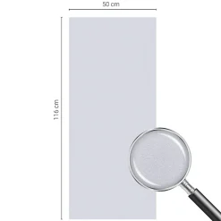 Film décoratif pour vitre Wallfluent 50x116 cm Protège efficacement l'intimité Couleur Unie 1 rol.