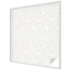 Film Ddépoli Autoadhésif Wallfluent 100x100 cm de protection d'intimité Élégance Feuillue 1 rol.
