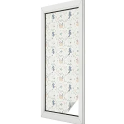 Film Ddépoli Autoadhésif Wallfluent 50x146 cm Protège efficacement l'intimité Hippocampes 1 rol.
