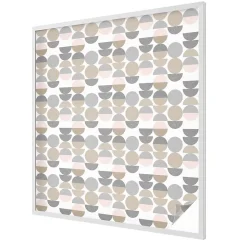 Film Ddépoli Autoadhésif Wallfluent 100x116 cm d'Intimité pour Fenêtre Rayures Motifs Géométriques 1 rol.