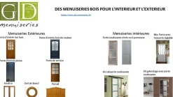 Galandage, Kit De Finitions Pour Porte En 63 Gd Menuiseries