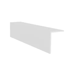 Habillage en L pour fenêtre et porte fenêtre pvc blanc 40 x 30 mm
