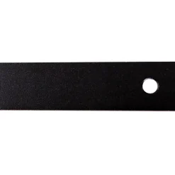 HOMCOM Kit de porte coulissante système galandage avec porte épaisseur 20-25 mm largeur max. 0,9 m charge max. 20 Kg acier noir