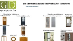 Imposte Plein Bois Dormant Standard 20x90 Gd Menuiseries