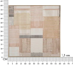 Impression sur toile avec cadre 60x3x60 cm