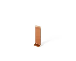 Joint FI en acier inoxydable pour plinthe Cuivre poli - 100mm x 30mm x 12mm