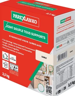 Joint souple tous supports sable Parexlanko 2,5 kg