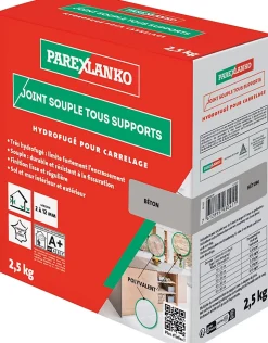 Joint souple tous supports béton Parexlanko 2,5 kg