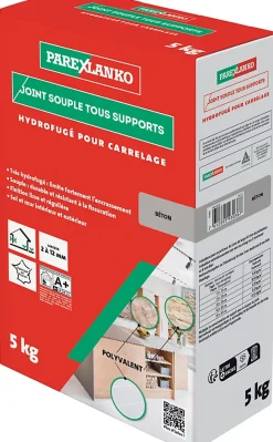 Joint souple tous supports béton Parexlanko 5 kg