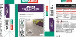 Joint tous supports Parexlanko 20 kg blanc
