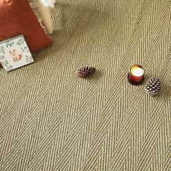 Jonc de mer - Assam - Chevron - Rouleau de 2m x 13m