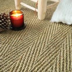 Jonc de mer - Assam - Chevron - Rouleau de 2m x 10m