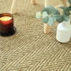 Jonc de mer - Bihar - Fin chevron - Rouleau de 2m x 16m