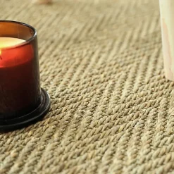 Jonc de mer - Bihar - Fin chevron - Rouleau de 2m x 18m