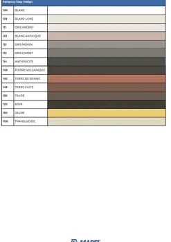 KERAPOXY EASY DESIGN - Coloris : 100 Blanc - Pot de 3 kg