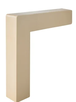 KIT de finition pour escaliers en PVC, beige, 1m