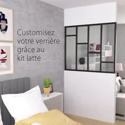 Kit lattes pour verrière d'intérieur Optimum