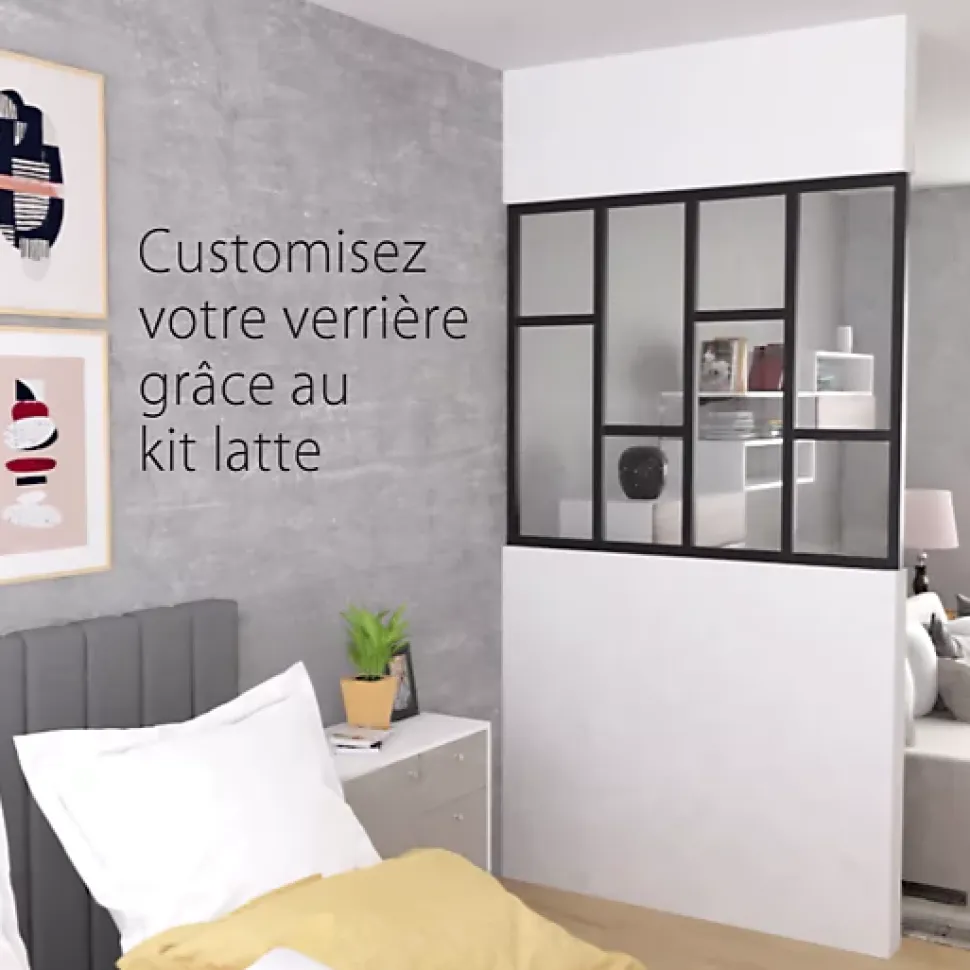 Kit lattes pour verrière d'intérieur Optimum