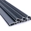 Lot 4 Profils Moustiquaire Cadre recoupable - Longueur 100cm - Alu Gris Anthracite