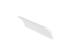 Lot de 3 corniches plafond en polystyrène L290 x l1.4 x H5 cm blanc - RENODA