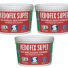 Lot de3 colles pour Carrelage Haute Performance Kedofix Semin, Prêt à l'emploi, Intérieur/extérieur, seau de 5 kg