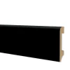 108ML de plinthe BC brossée en EqualWood HI-TEC POLYMERS 75x14mm Noir, Blanc, Aluminium etc. - NOIR