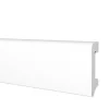 108ML de plinthe BC brossée en EqualWood HI-TEC POLYMERS 75x14mm Noir, Blanc, Aluminium etc. - BLANCHE