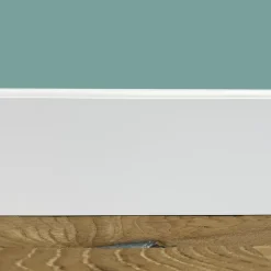 100ml de PLINTHE ZOCCOLINO FIRENZE en FIBRE DE BOIS COMPACTE 120X12 BLANC