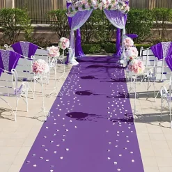 Moquette - Stand Event - Aubergine - 2 m x 10 ml