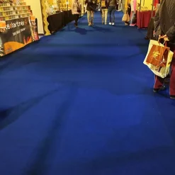 Moquette - Stand Event - Bleu roi - 2 m x 30 ml