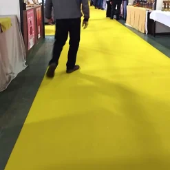 Moquette - Stand Event - Jaune - 2 m x 10 ml