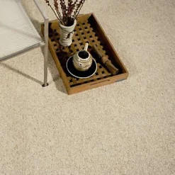 Moquette bouclée beige Berber Agadir 4 m (vendue à la coupe)