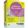 Mortier-colle pour carrelage (C2 SI G) WEBER.COL FLEX CONFORT - Sac de 15 kg - GRIS
