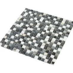 Mosaïque Pierre / Verre - 1.5 x 1.5 cm