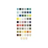 Mosaïque pâte de verre UNICOLOR HEXAGONE 2.6x2.2cm couleur : 308 Anti-dérapant Classe 3 boite de 2 m2