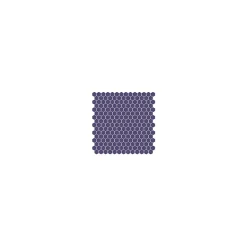 Mosaïque pâte de verre UNICOLOR HEXAGONE 2.6x2.2cm couleur : 308 Anti-dérapant Classe 3 boite de 2 m2
