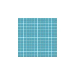 Mosaïque Pâte de verre UNICOLOR PISCINE CARRÉ couleur : Nansa Brillant / Poli boite de 2 m2