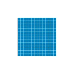 Mosaïque Pâte de verre UNICOLOR PISCINE CARRÉ couleur : Ebro Brillant / Poli boite de 2 m2