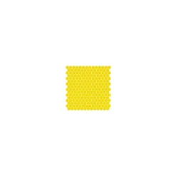 Mosaïque pâte de verre UNICOLOR HEXAGONE 2.6x2.2cm couleur : 302 Anti-dérapant Classe 3 boite de 2 m2
