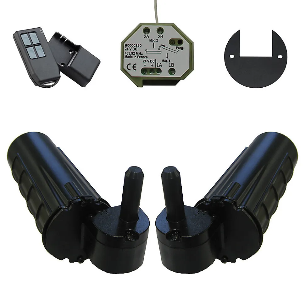 Motorisation pour volet 2 battants SLID'UP URANUS radio - gond 14 mm
