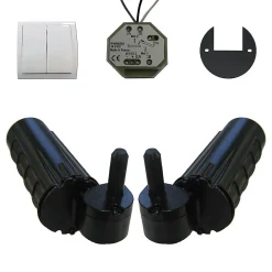 Motorisation pour volet 2 battants SLID'UP URANUS filaire - gond 14 mm