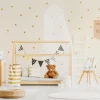 Moustiquaire ciel de lit pour lit 1 place polyester uni blanc