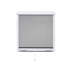 MOUSTIQUAIRE ENROULABLE EN ALU H.145 X L.100 CM POUR FENETRE - TOP PRIX - poignées Design