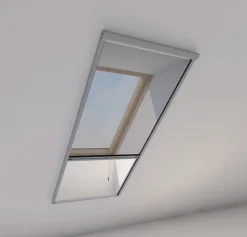 Moustiquaire pour fenêtre de toit blanc Kocoon 120 x 170 cm