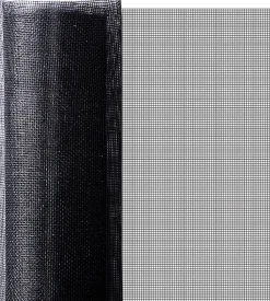 Moustiquaire Pour fenêtre et porte Ultra résistant Noir Largeur 0,8 m Longueur 3 mètres - Floordirekt