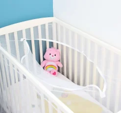 Moustiquaire pour lit bébé avec ouverture zippée
