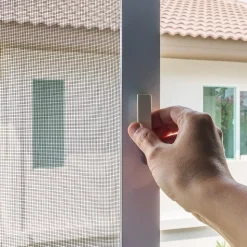Moustiquaire 1,2X3 M Composition 80% Fibre Verre 20% PVC Protection Portes Et Fenetres Gris