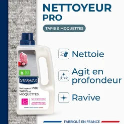 Nettoyant tapis et moquettes Starwax 1L