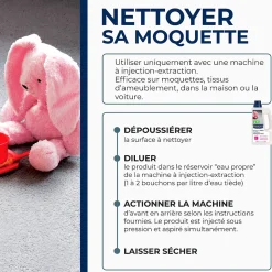 Nettoyant tapis et moquettes Starwax 1L