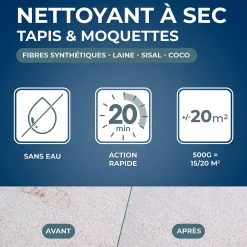 Nettoyeur à sec tapis et moquettes Starwax 500g